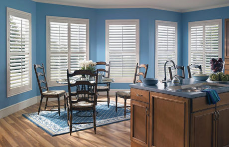 interior plantation shutters by a shade above window fashions
