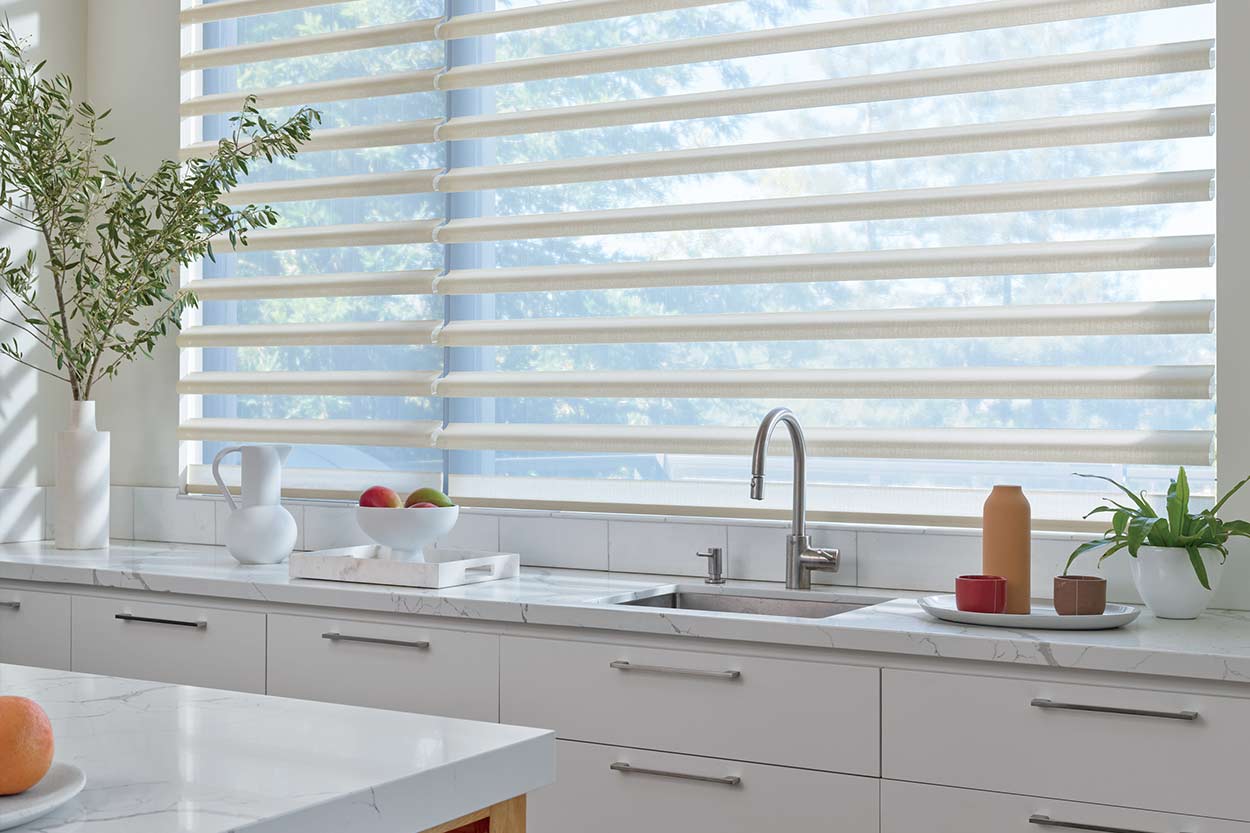 Pirouette Shades Hunter Douglas by A Shade Above Window Fashions