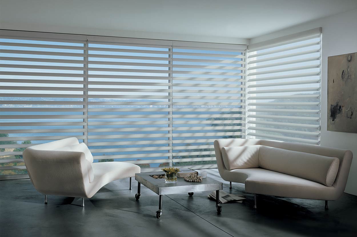 Pirouette Shades Hunter Douglas by A Shade Above Window Fashions