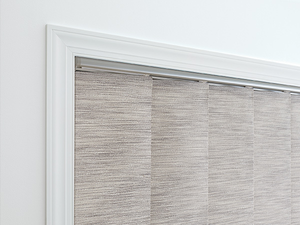 track system for sliding panel window blinds a shade above window fashions